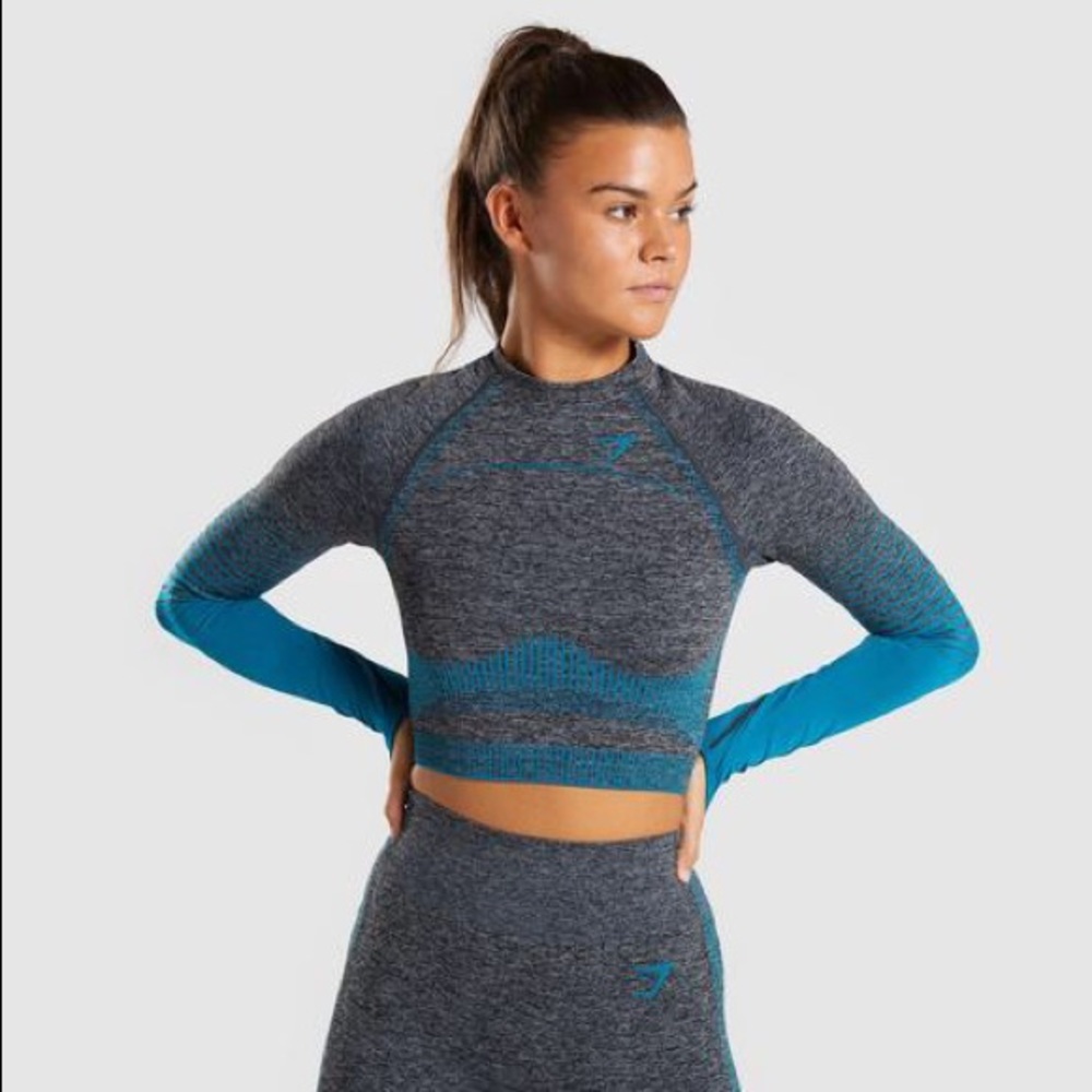 Gymshark Amplify Seamless Set with Vital Shrug